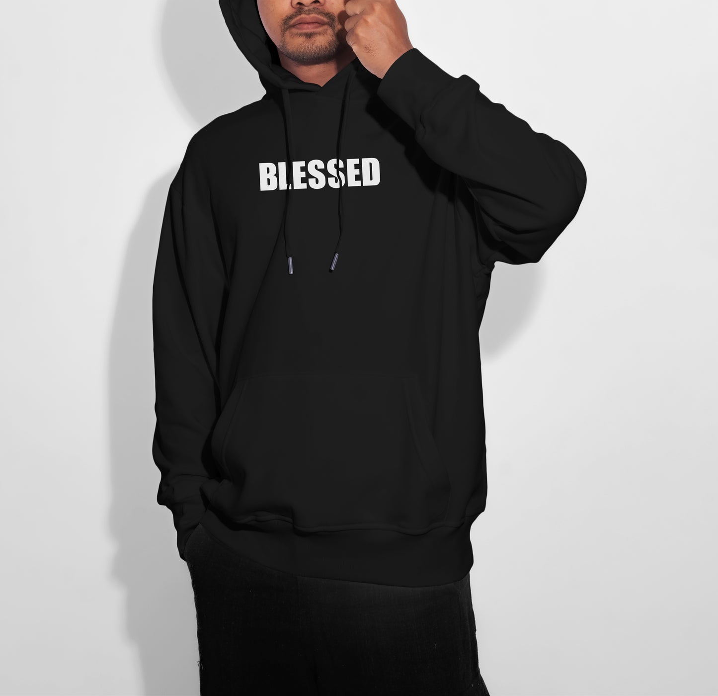 Blessed Hoodie Black/ White
