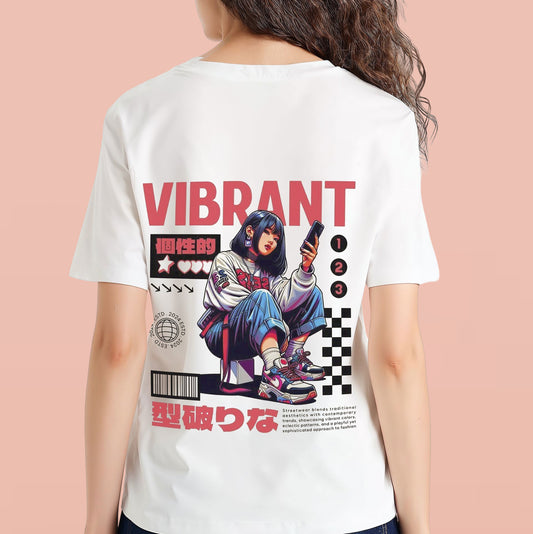 Keep it vibrant, always. Black/ White