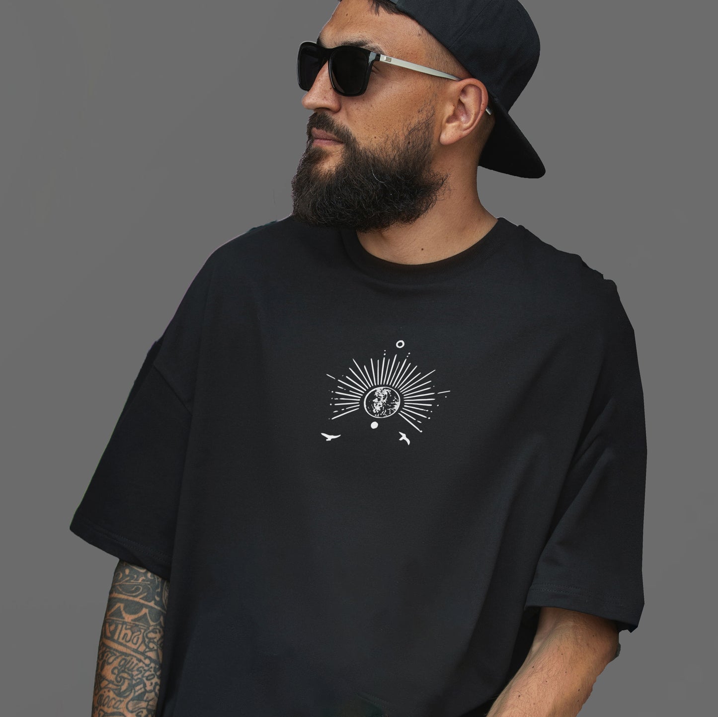 Find your North. New tee in White & Black