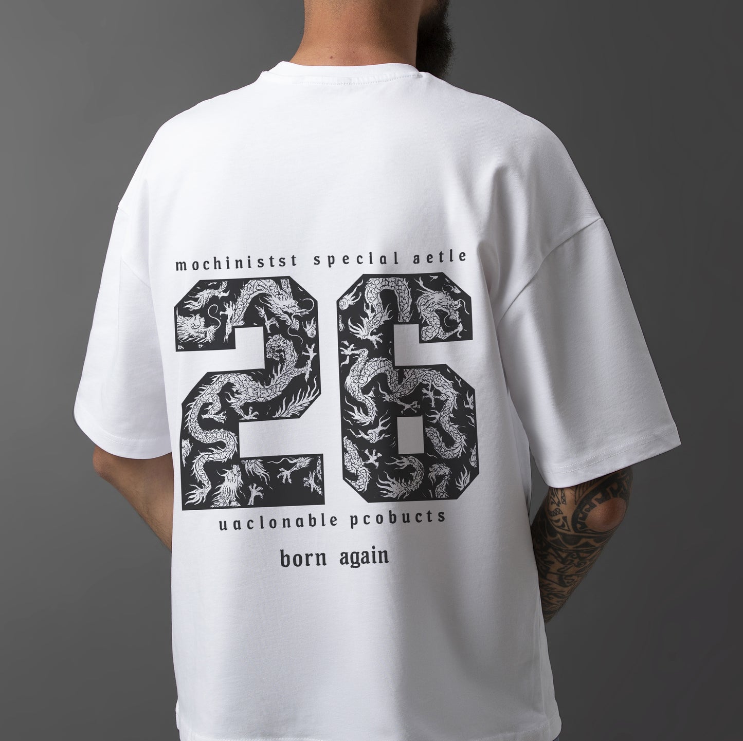 Our “26” tee drops now. Get yours in white or black.