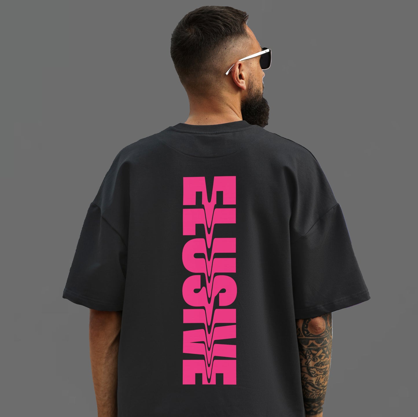 Stay elusive. Our latest tee drops now. White or black