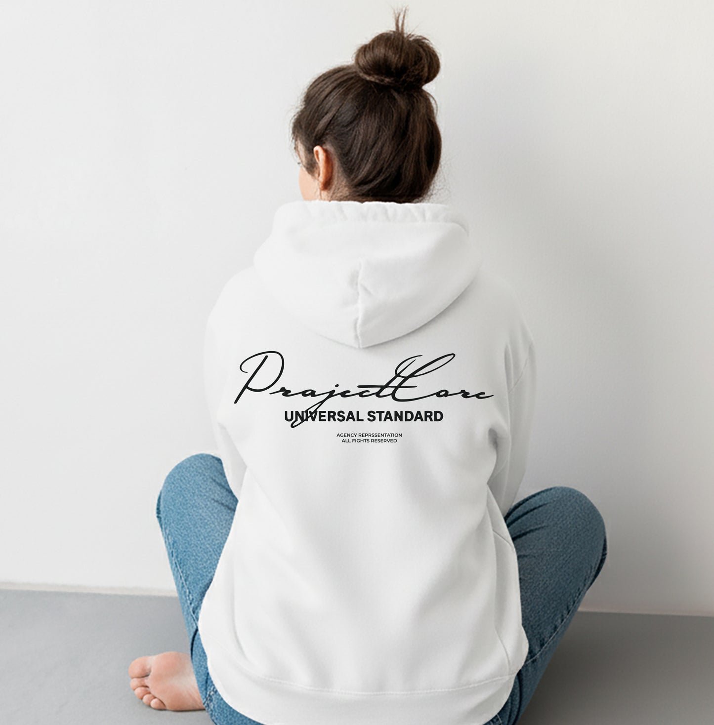 Pienta Universal Hoodie Black/ White