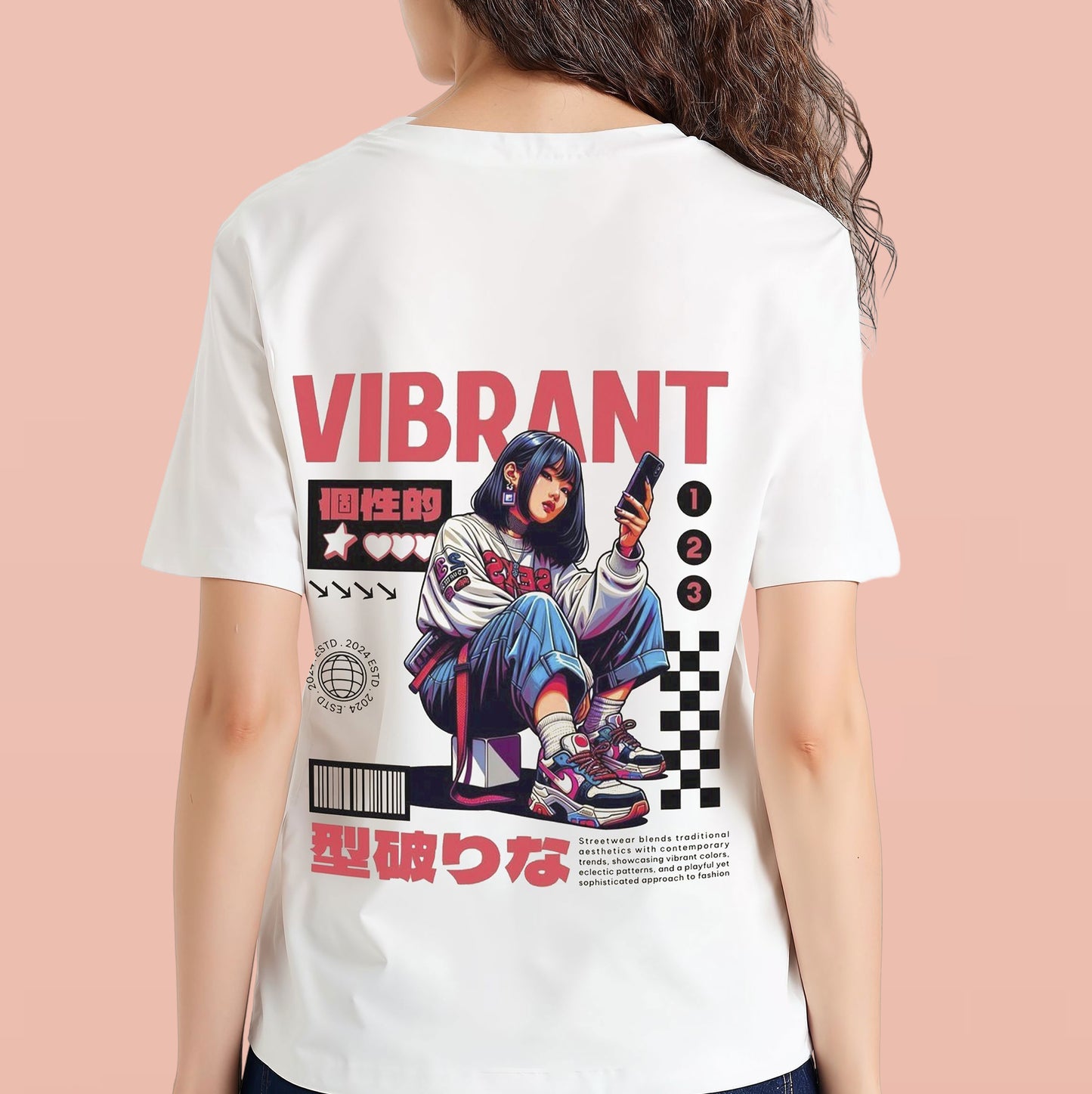 Keep it vibrant, always. Black/ White