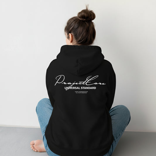 Pienta Universal Hoodie Black/ White