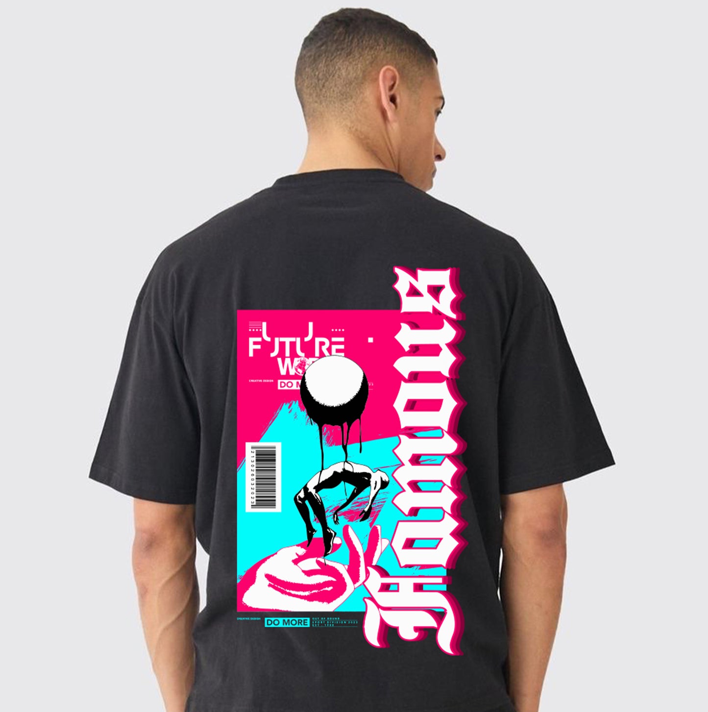 Swaggaa Famous Your new go-to tee. Black/White.