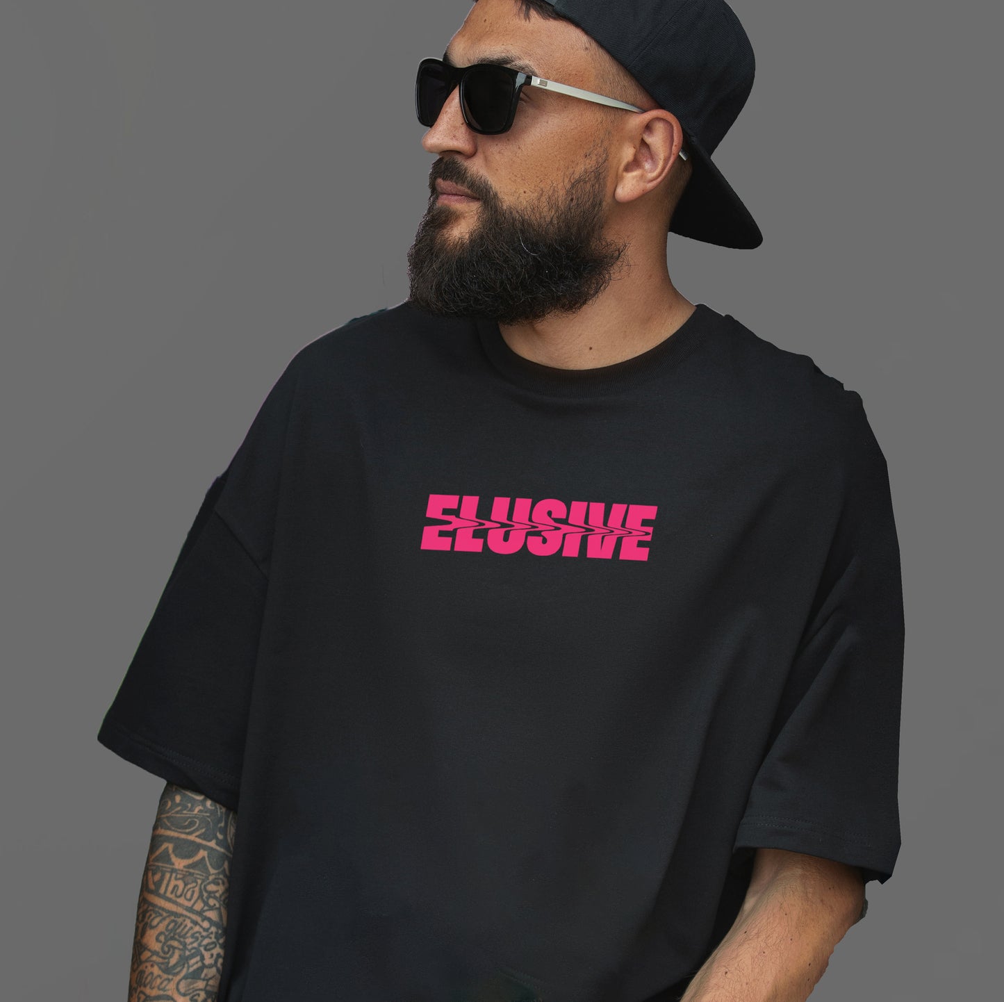 Stay elusive. Our latest tee drops now. White or black