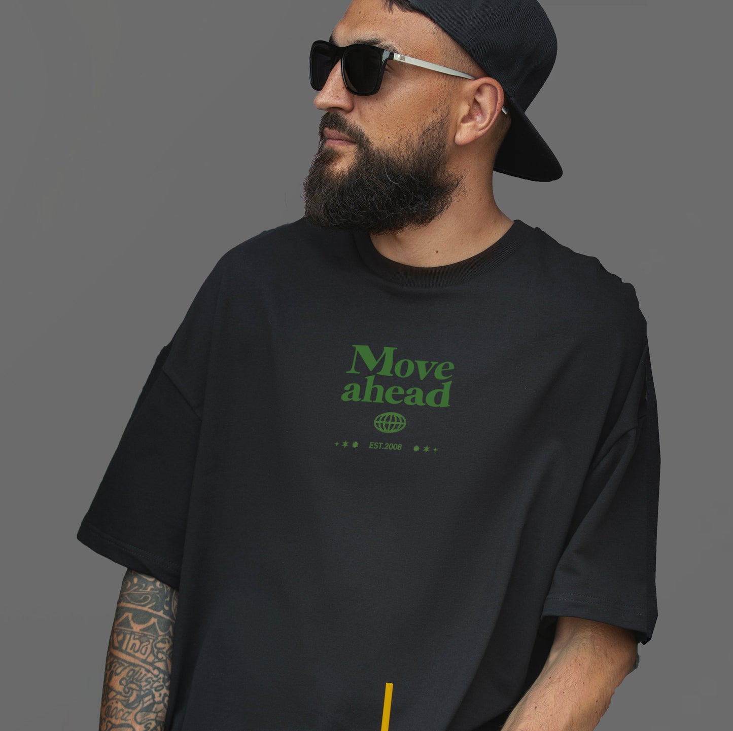 Move Ahead. Our new tee drops in white & black