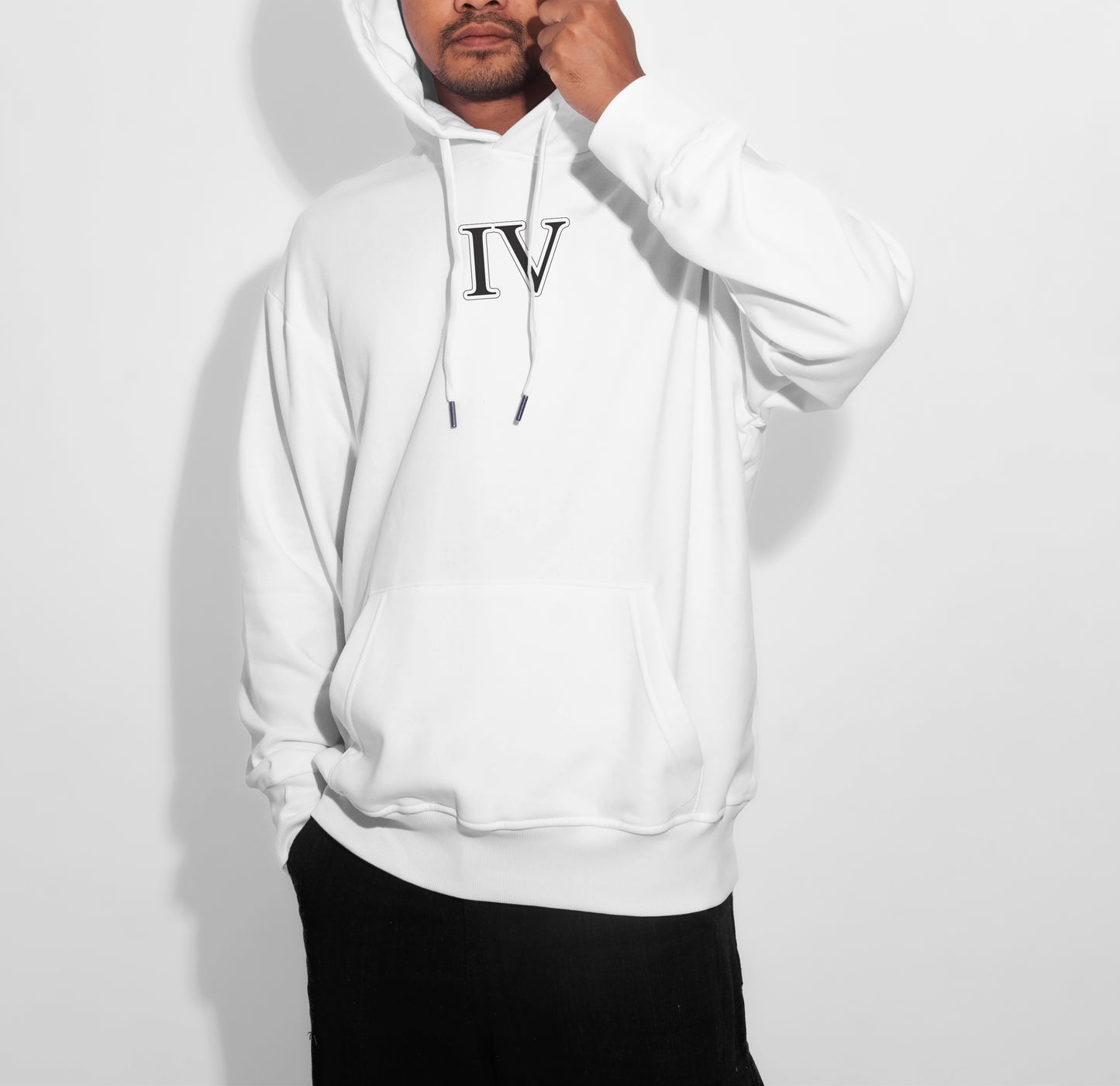IV Hoodie Black/ White