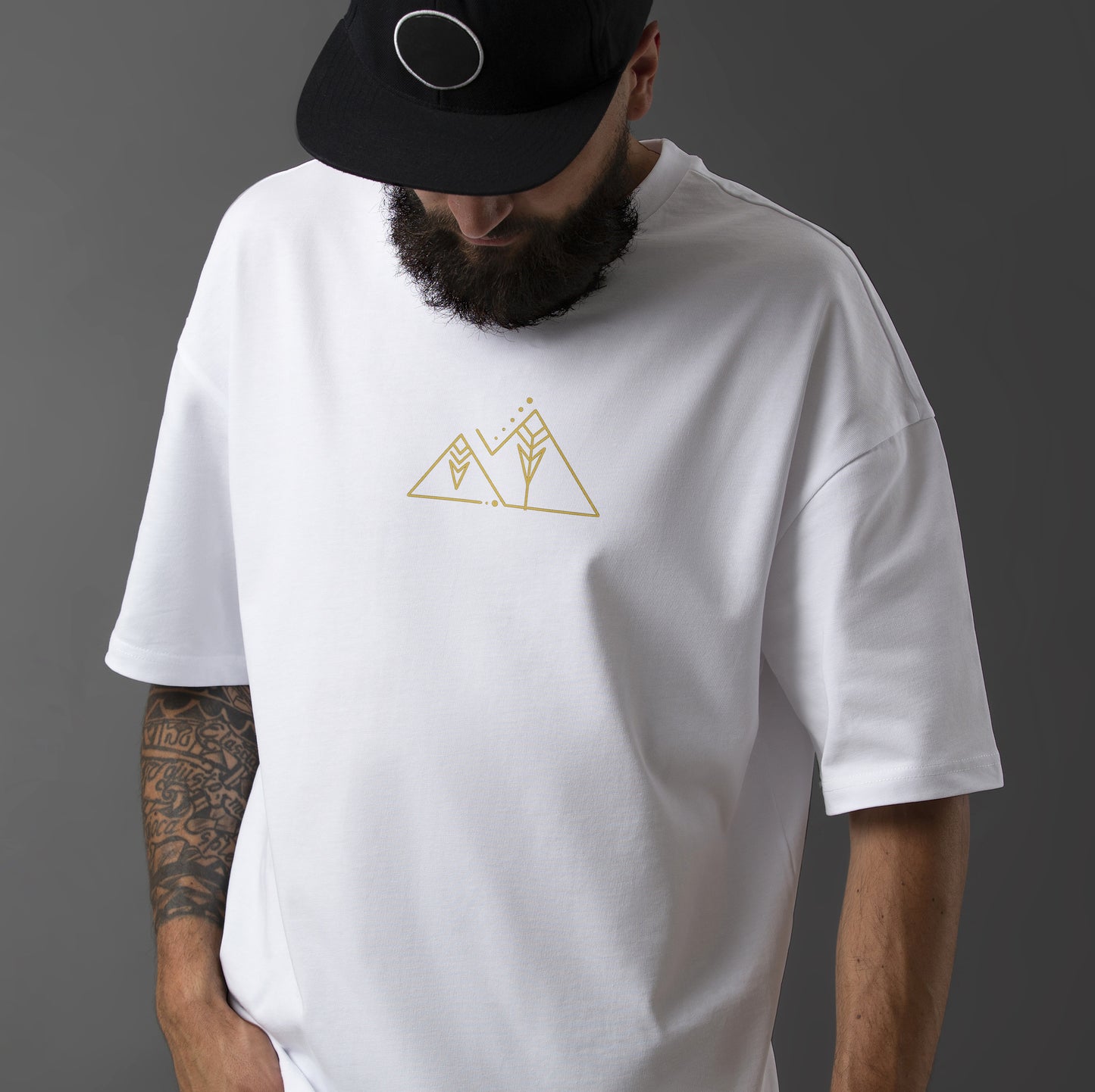 Uncover the meaning. New tee in white & black.