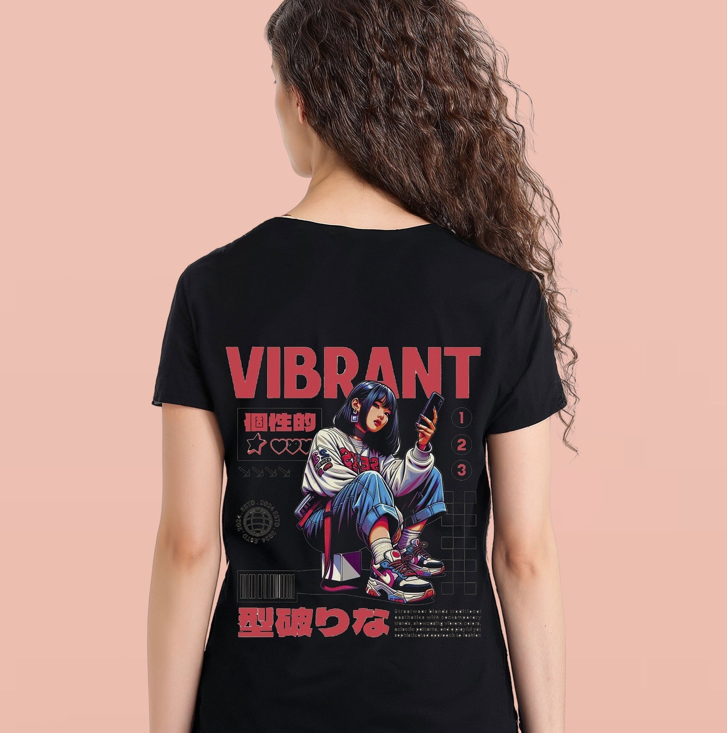 Keep it vibrant, always. Black/ White